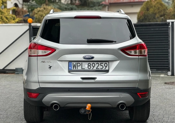 Ford Kuga cena 43500 przebieg: 219000, rok produkcji 2013 z Płock małe 631